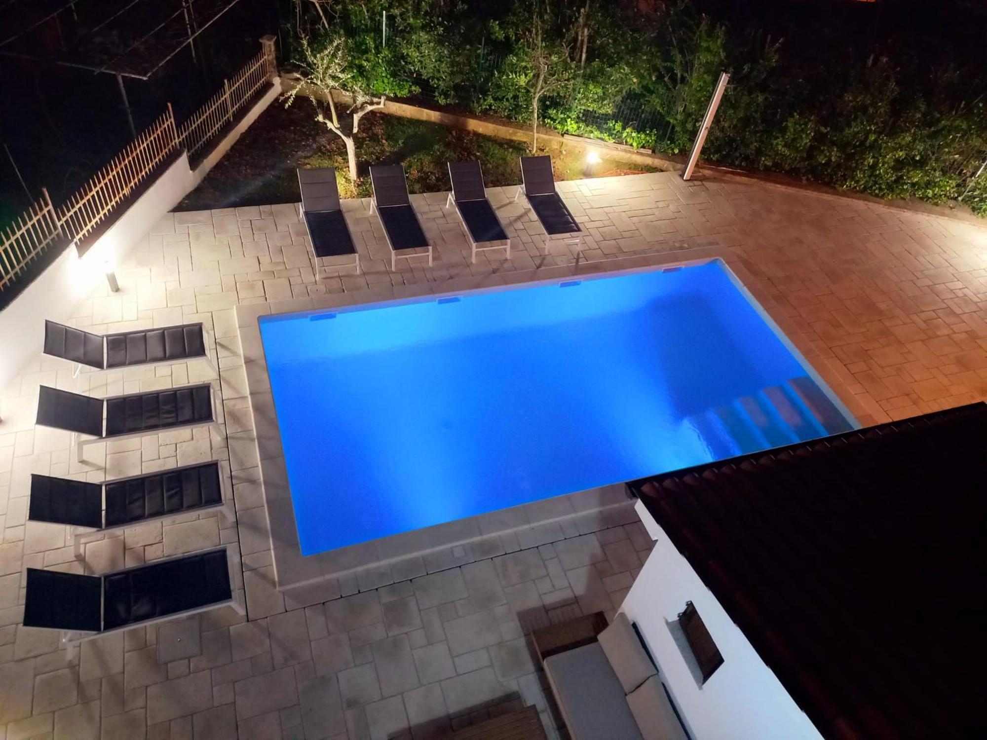 Big Swimming Pool Apartment Monvidal Pula Exterior photo